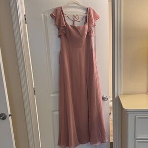 Azazie Dusty Rose Bondi Dress